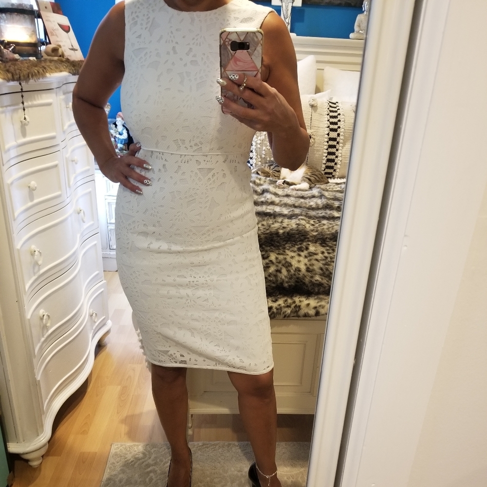 Ann Taylor white dress